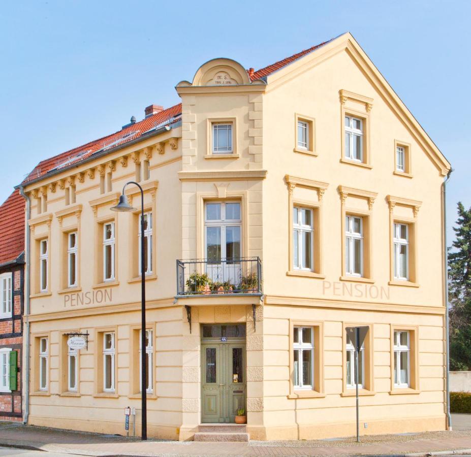 Pension Hanna Bad Wilsnack Esterno foto